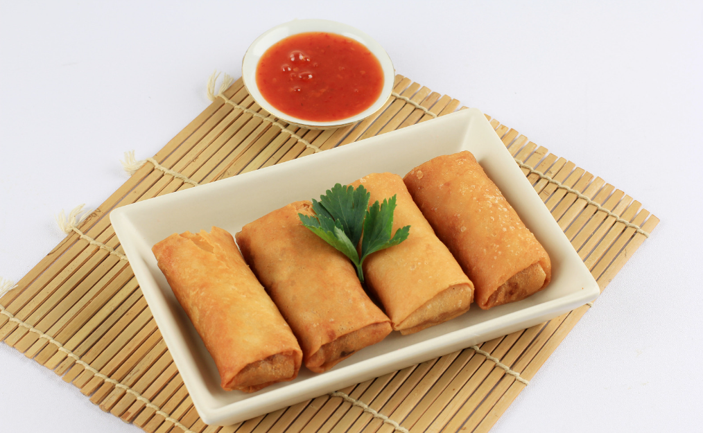 Vegetarische Surinaamse Loempia