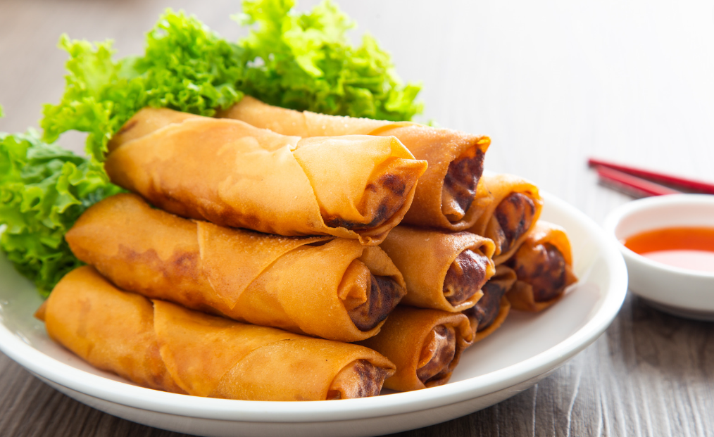Vegetarische Vietnamese Loempia