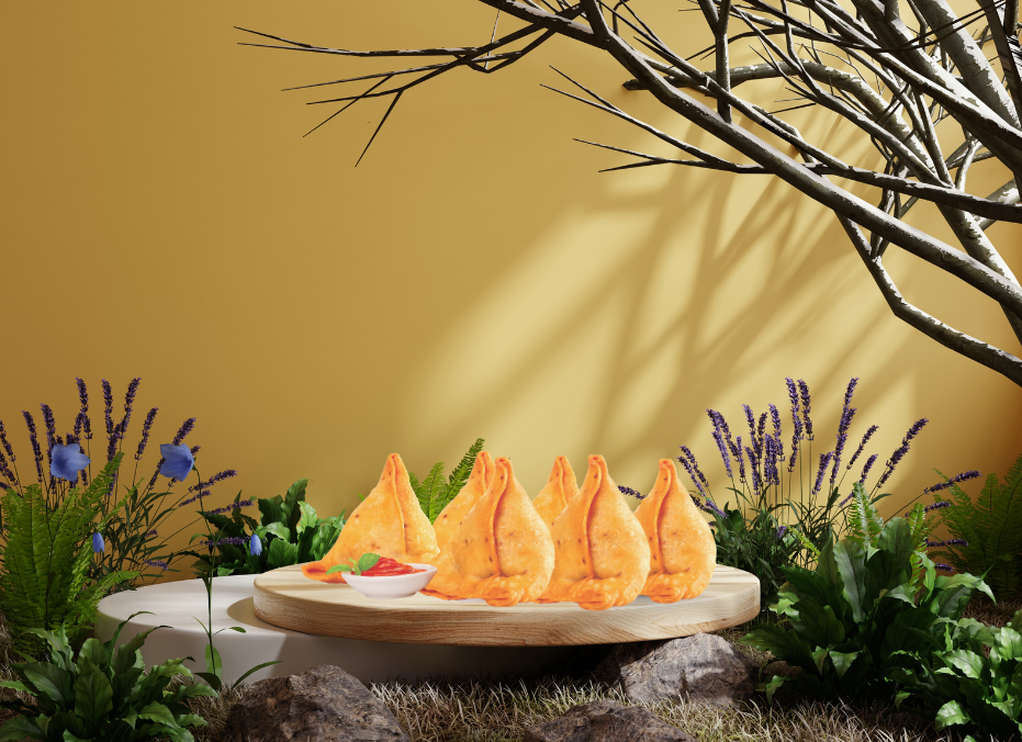 Surinaamse Kip Samosa