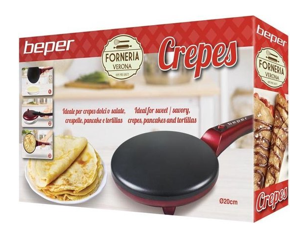 BEPER crêpemaker - Elektrische Crepemaker