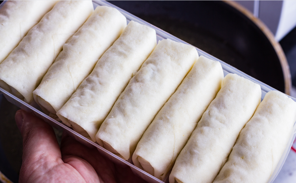Vegetarische Surinaamse Loempia