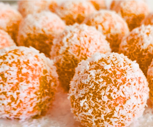 Kokos Laddoo - Zachte zoete ballen